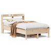 vidaXL Bed Frame without Mattress 90x190 cm Single Solid Wood Pine