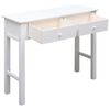 vidaXL Console Table White 90x30x77 cm Wood