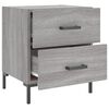 vidaXL Bedside Cabinets 2 pcs Grey Sonoma 40x35x47.5 cm Engineered Wood