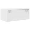 vidaXL TV Cabinets 2 pcs White 60x31x25.5 cm Engineered Wood