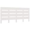 vidaXL Headboard White 180x3x80 cm Solid Wood Pine