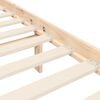 vidaXL Bed Frame without Mattress 100x200 cm Solid Wood Pine