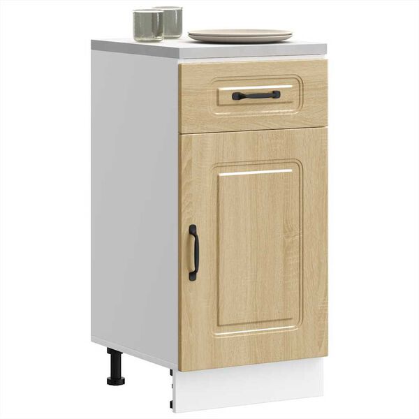 vidaXL Kitchen Base Cabinet Kalmar Sonoma Oak Engineered Wood