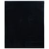 vidaXL Window Film Static Frosted Black 45x1000 cm PVC