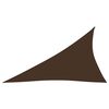 vidaXL Sunshade Sail Oxford Fabric Triangular 3x4x5 m Brown