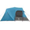 vidaXL Dome Tent with Roof with Storage Blue 500 x 314 x 206 cm