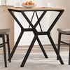 vidaXL Dining Table Legs Y-Frame 60x60x73 cm Steel