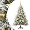 vidaXL Artificial Pre-lit Christmas Tree with Ball Set 300 LEDs
