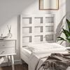 vidaXL Bed Headboard White 80.5x4x100 cm Solid Wood Pine