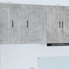 vidaXL Kitchen Cabinet Concrete Grey 50 x 31 x 80 cm Engineered Wood