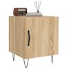 vidaXL Bedside Cabinets 2 pcs Sonoma Oak 40x40x50 cm Engineered Wood