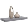 vidaXL Floating Wall Shelf Grey 60x23.5x3.8 cm MDF