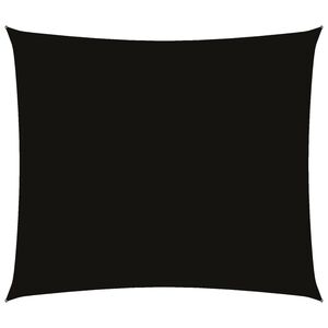 vidaXL Sunshade Sail Oxford Fabric Rectangular 2x2.5 m Black