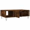 vidaXL Coffee Table Smoked Oak 104x60x35 cm Engineered Wood