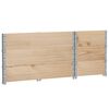 vidaXL Pallet Collars 3 pcs 100x50 cm Solid Wood Pine