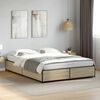 vidaXL Bed Frame without Mattress Sonoma Oak 150x200 cm King Size