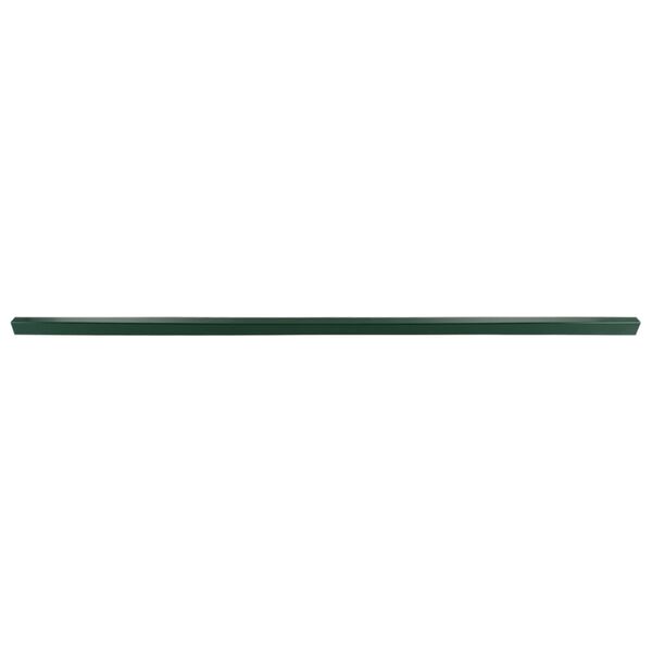 vidaXL Garden Fence Posts 10 pcs Green 240 cm Steel
