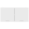 vidaXL Hanging Cabinet with Door White 80 x 31 x 40 cm Engineered Wood