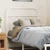vidaXL Metal Headboard White 80 cm