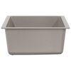vidaXL Sink Grey 430 x 460 mm 80% Quartz and 20% Resin