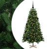 vidaXL Artificial Christmas Tree with Bauble 150 cm 150 LEDs