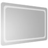 vidaXL LED Bathroom Mirror 90x60 cm