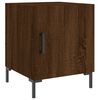 vidaXL Bedside Cabinets 2 pcs Brown Oak 40x40x50 cm Engineered Wood