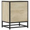 vidaXL Bedside Cabinet Sonoma Oak 40x31x50 cm Engineered Wood