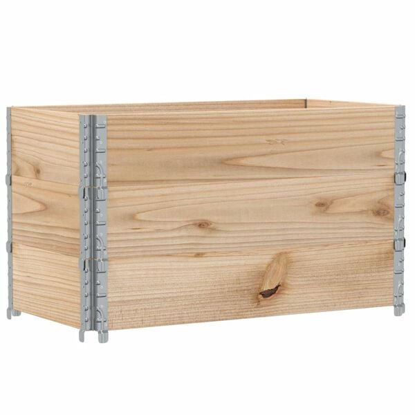 vidaXL Garden Planter 100x50 cm Solid Wood Pine