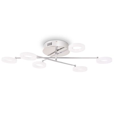 vidaXL LED Ceiling Lamp with 6 Lights Warm White