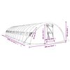 vidaXL Greenhouse with Steel Frame Green 70 m&sup2; 14x5x2.3 m