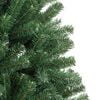 vidaXL Artificial Hinged Christmas Tree Green 150 cm PVC and Metal