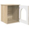 vidaXL Cat House Sonoma 53 x 52 x 62 cm Engineered Wood