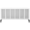 vidaXL Record Cabinet White 100x38x48 cm Engineered Wood