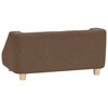 vidaXL Dog Sofa Brown 95x63x39 cm Linen