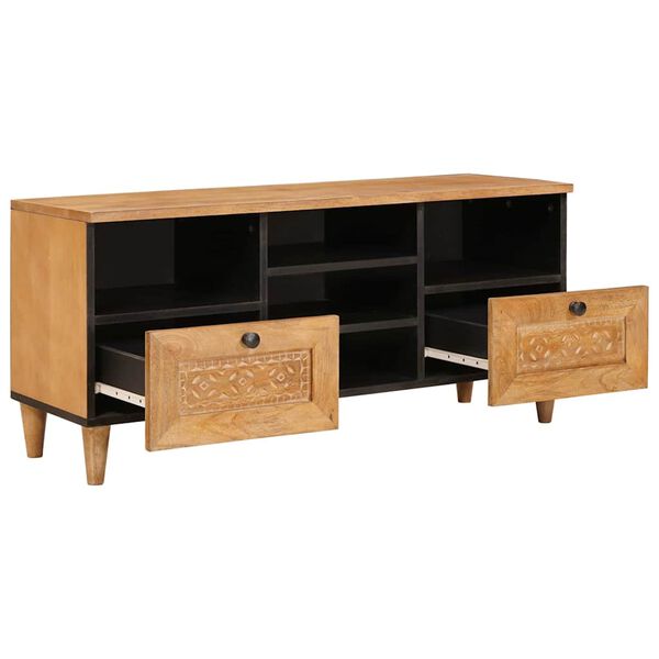 vidaXL TV Units Light Brown 100 x 33 x 46 cm Engineered wood