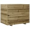 vidaXL Garden Planter 90x60x72 cm Impregnated Wood Pine
