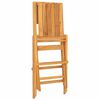 vidaXL Folding Chairs 6 pcs 47x61x90 cm Solid Wood Teak