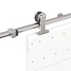 vidaXL Sliding Door Hardware Kit 183 cm Stainless Steel Silver