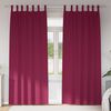 vidaXL Blackout Curtains with Rings 2 pcs Wine Red 260 x 140 cm
