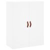vidaXL Wall Mounted Cabinet White 69,5x34x90 cm