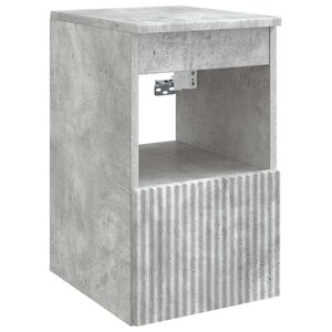 vidaXL Bathroom Cabinet Concrete Grey 30 x 35 x 50 cm Engineered Wood