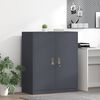 vidaXL Storage Cabinet Anthracite 90 x 40 x 105 cm Steel