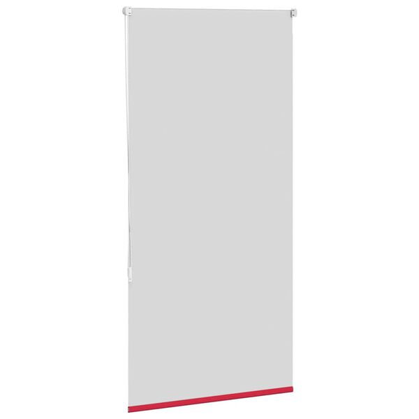 vidaXL Roller Blind Blackout Red 80x175 cm Fabric Width 75.7 cm Polyester
