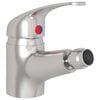 vidaXL Bathroom Bidet Mixer Tap Silver 13x12 cm