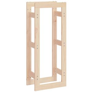 vidaXL Firewood Rack 41x25x100 cm Solid Wood Pine