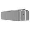 vidaXL Garden Shed | Grey | Galvanised Steel | Large | Garden Shed | Rectangular