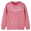 vidaXL Kids' Sweatshirt Velvet Patchwork Raspberry 128