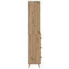 vidaXL Highboard Artisan Oak 69.5 x 34 x 180 cm Engineered Wood