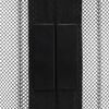 vidaXL Insect Door Curtains 2 pcs with Magnet Blocks Black 220x110 cm